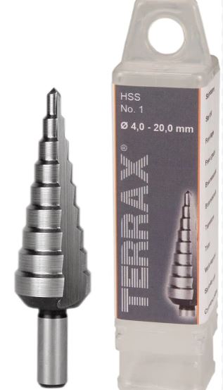 Pakopinis grąžtas TERRAX