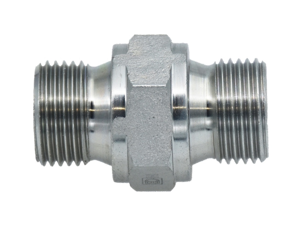 Steel adapter G 3/8" - 3/8" m., EUROLUBE (25101987, EUROLUBE EQUIPMENT)