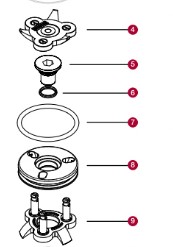 Air valve for pumps (1517391, EUROLUBE)