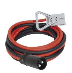 Cable and clamp set 2 m × 50 mm² with NATO connector (026803, GYS)