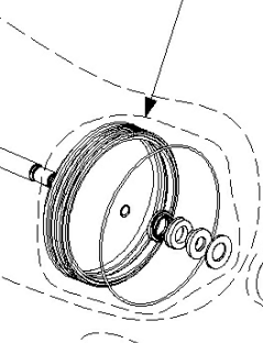 Montavimo staklių nuspaudimo rankos cilindro tarpiklių komplektas, T5320 2S, John Bean