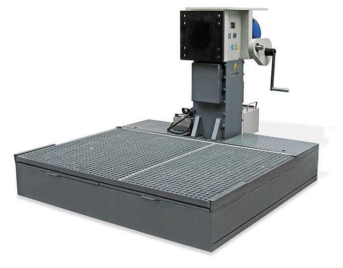 Universalus variklių ir greičio dėžių remonto stendas, WW-HV-2500, WERNER