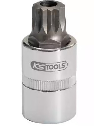 Galvutė 1/2 su centrine skyle M16 (150.9364, KS TOOLS)