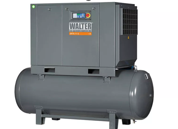 Screw compressor, with header 500l SKTG 11 P 10 WALTERS
