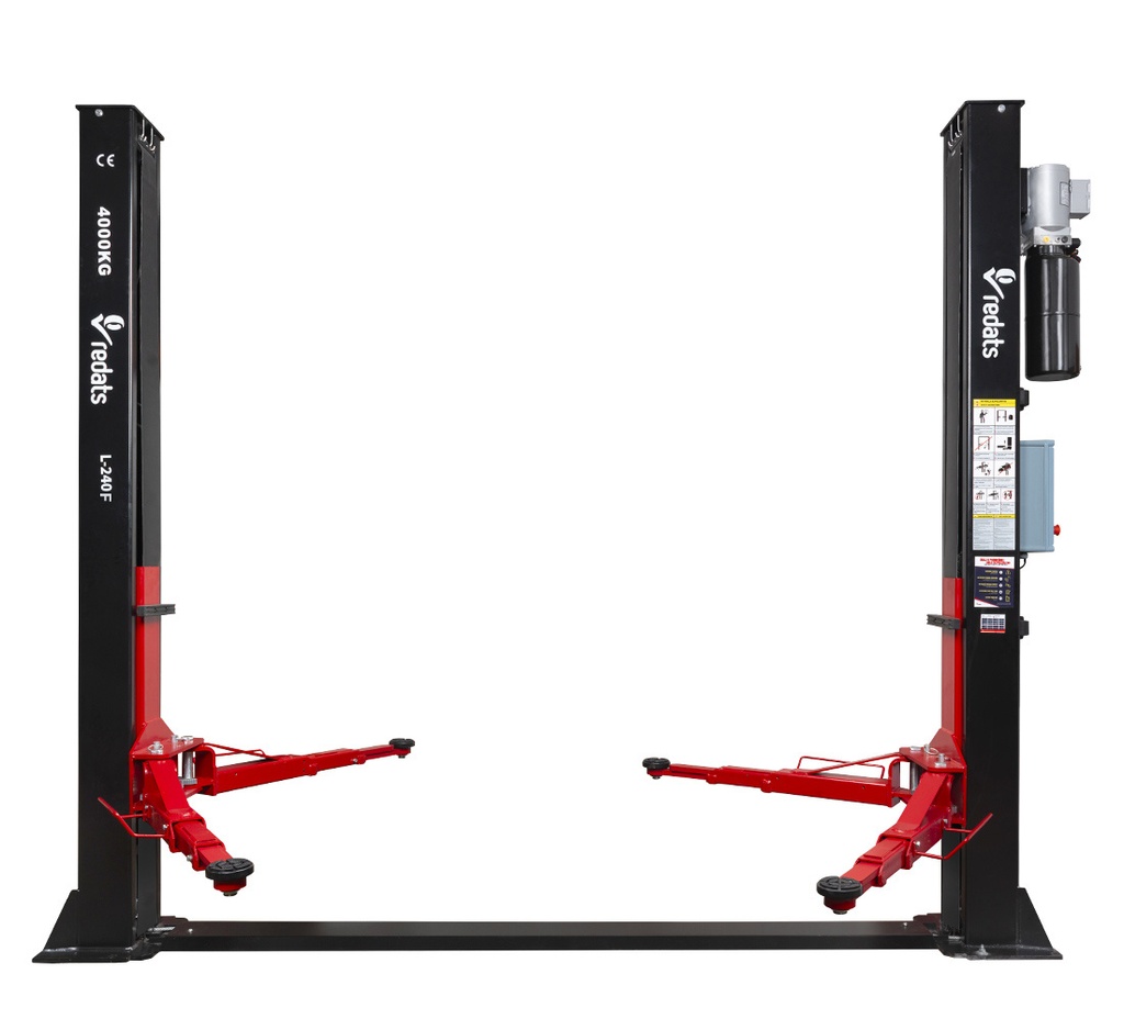 Automatic two post lift 4t REDATS L-240F 230V (15-01-93, REDATS)