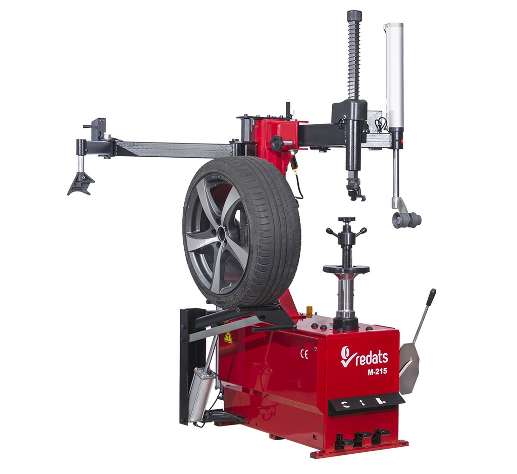 Car tyre changer semi-automatic with a lift RUN-FLAT arm REDATS M-215 (11-00-94, REDATS)