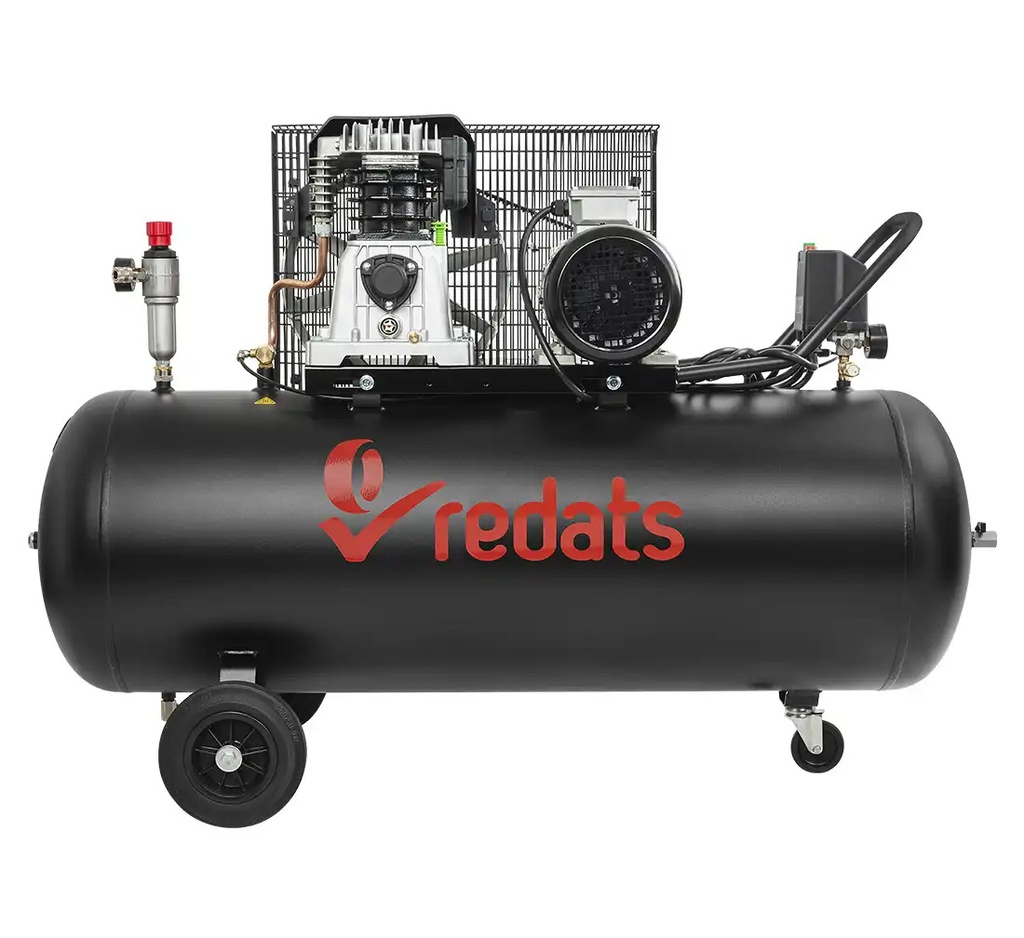 REDATS stūmoklinis kompresorius T-200 200 l 3 kW, 400 V (16-01-13, REDATS)