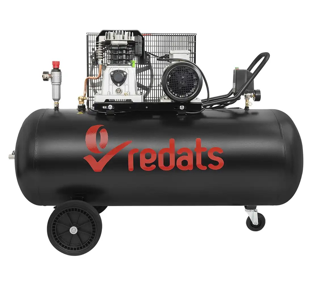 REDATS stūmoklinis kompresorius T-300 270 l 3 kW, 400 V (16-01-14, REDATS)