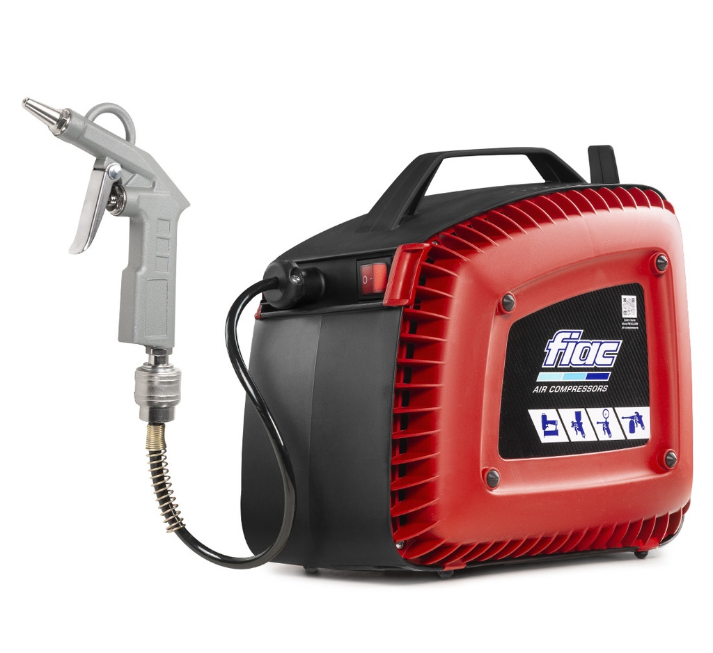 Wall mounted air compressor with hose reel  (16-01-25, WALLAIR)
