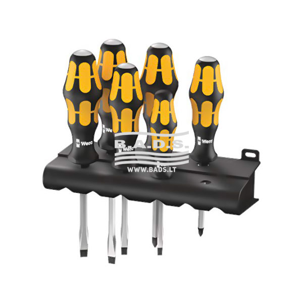 Atsuktuvų kalamų komplektas 932/918/6, 6 vnt, Wera, 05018282001