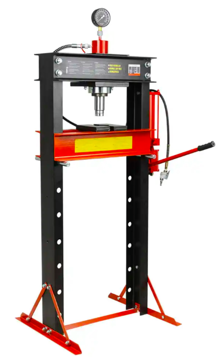 Hidraulinis-pneumatinis presas H-380P, 30 T, 07-02-21, REDATS