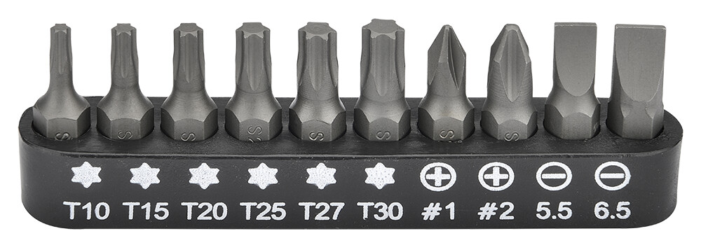 1/4" bit set (10 pcs) (101007, SONIC)