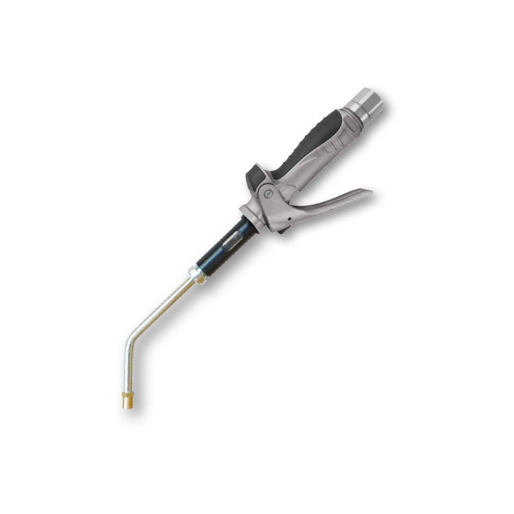 Oil control valve with 45° pipe, automatic.non-drip, sight glass (10336EF, EUROLUBE)