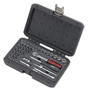 Galvučių 1/4 komplektas lagamine 40 vnt SONIC EQUIPMENT (104001, SONIC)