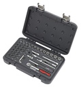 Sonic Socket and Bit Set with Ratchet 1/4" 46-Piece (104602, SONIC)