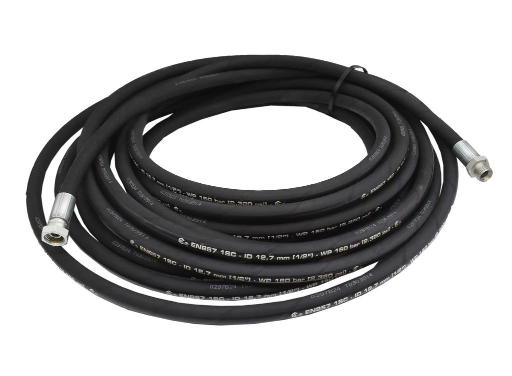 Hose Oil 10Mx1/2"      G1/2"(m)-G1/2"(f) (1073102, EUROLUBE)