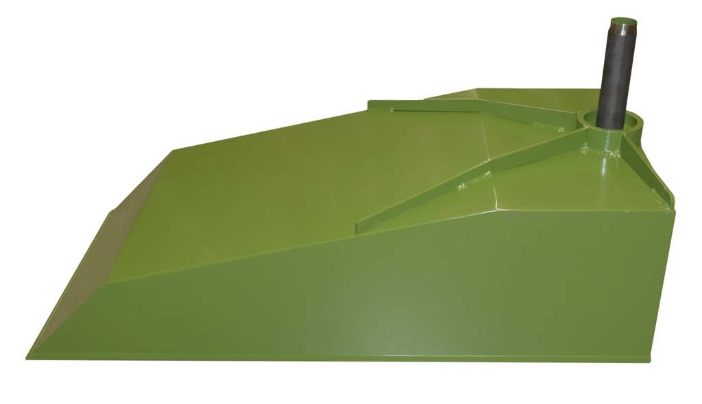 Waste oil collecting bowl 45 L, RAL 6025 green (1073104-G, EUROLUBE)