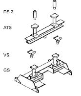 ATRAMINĖ LAIKYMO SISTEMA SU RATUKAIS 108566