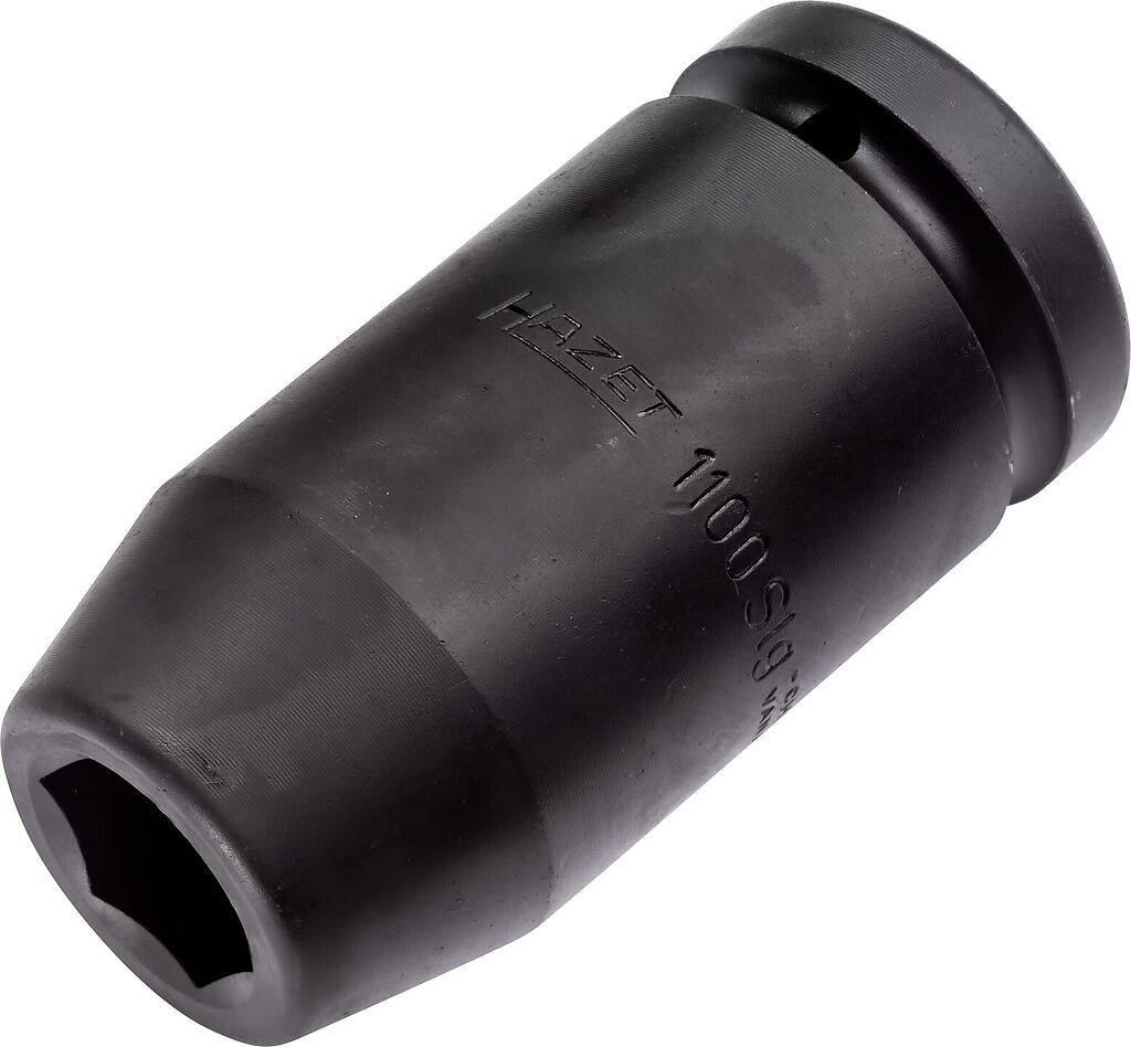 Impact socket - 1 inch (25 mm) square, hollow (1100SLG-24, HAZET)