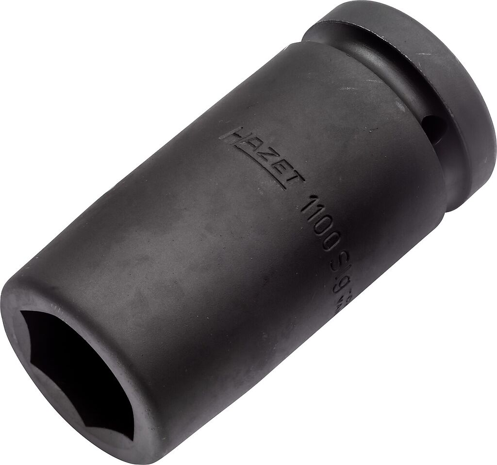 Impact socket - 1 inch (25 mm) square, hollow (1100SLG-32, HAZET)