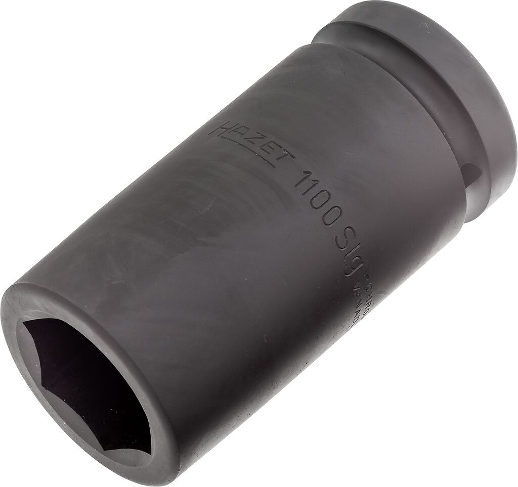Impact socket - 1 inch (25 mm) square, hollow (1100SLG-33, HAZET)