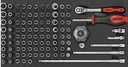 Įrankių komplektas į vežimėlį, 102 vnt. SONIC EQUIPMENT (110201, SONIC)