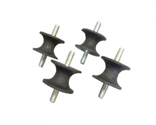 [SET-PIEDINI/M] Anti-vibration pads for mounting the fan, SET-PIEDINI/M, CORAL