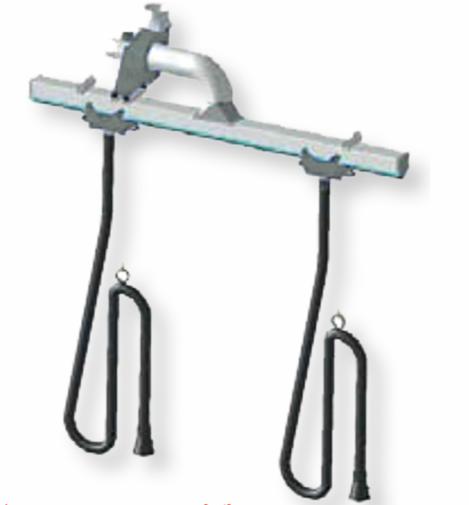 Bėginė išmetamųjų dujų ištraukimo sistema TTS-AK-21/2-T CORAL AUTOTIVE EQUIPMENT