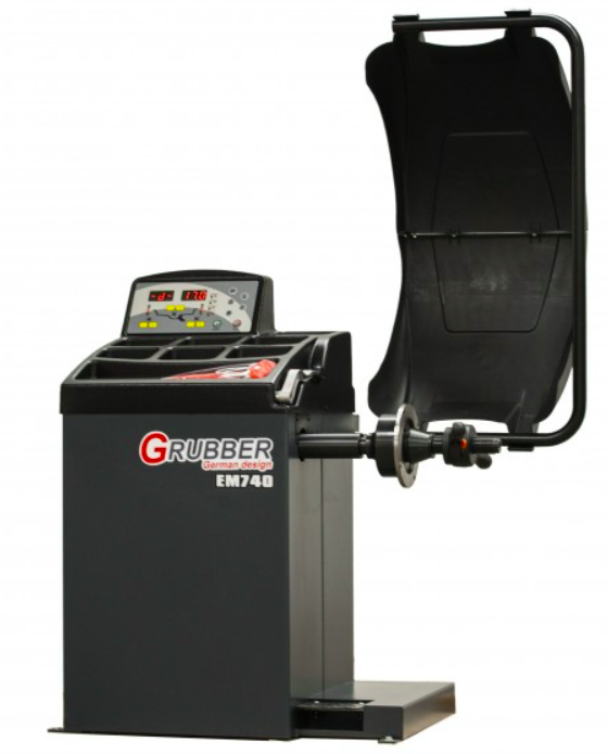 Tire Balancing Machine with Automatic Brake Super Automatic GRUBBER (Replica) (EM740PLUS, COFRAMA)