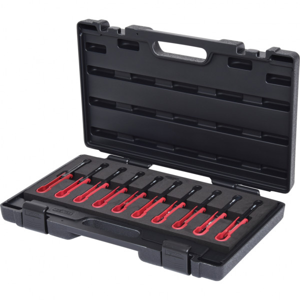 [154.0155] Unlocking tool set for plug-in contacts, 10 pcs., 154.0155, KS TOOOLS