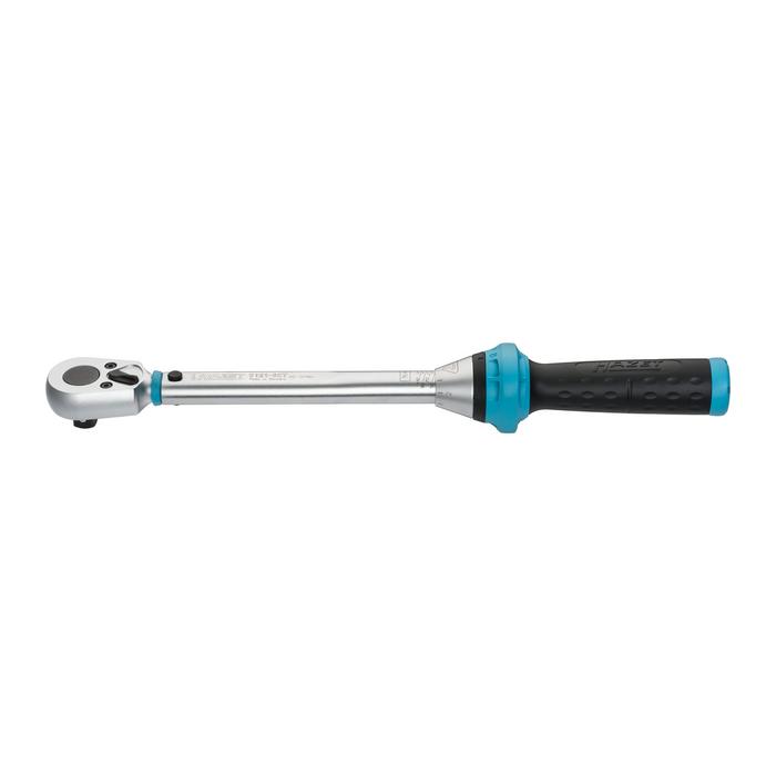 HAZET Torque wrench with DAkkS calibration certificate 5121-3CTCAL - Torque range min-max: 20 – 120 Nm