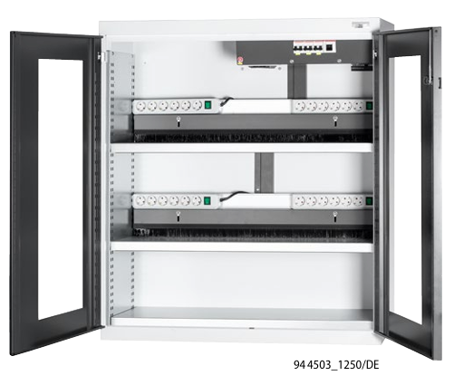 Akumuliatorių įkrovimo spinta su ventiliatoriumi 94 4503_1250/DE HOFFMANN GROUP