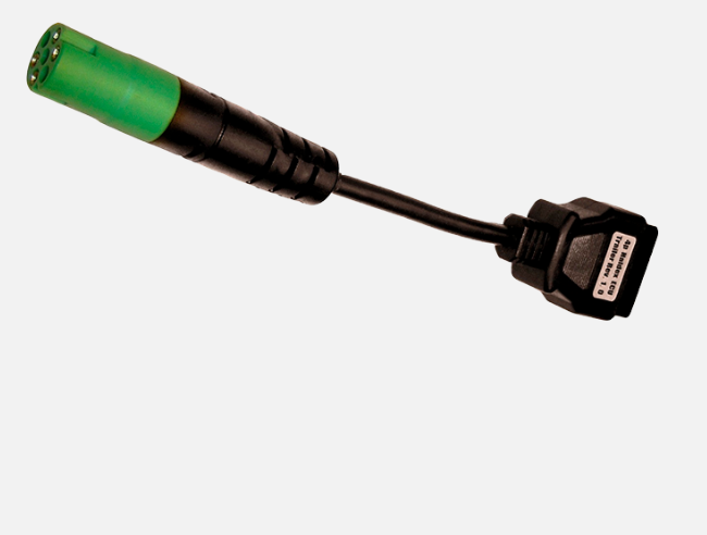 4 kontaktų Haldex (ECU) priekabos OBD jungtis (W074062671, AUTOCOM)