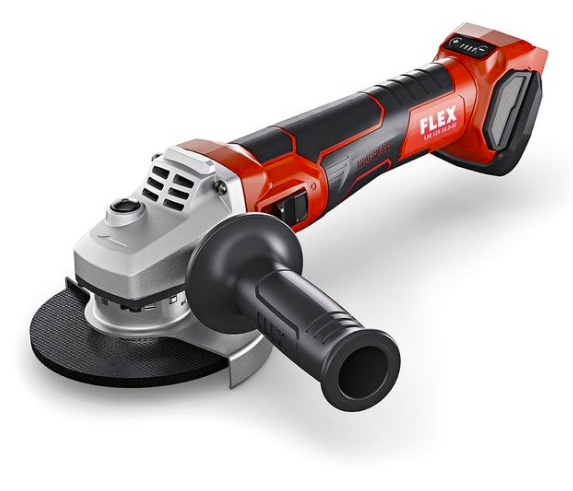 Akumuliatorinis kampinis šlifuoklis FLEX LBE 125 18.0-EC C (499285_FLE)