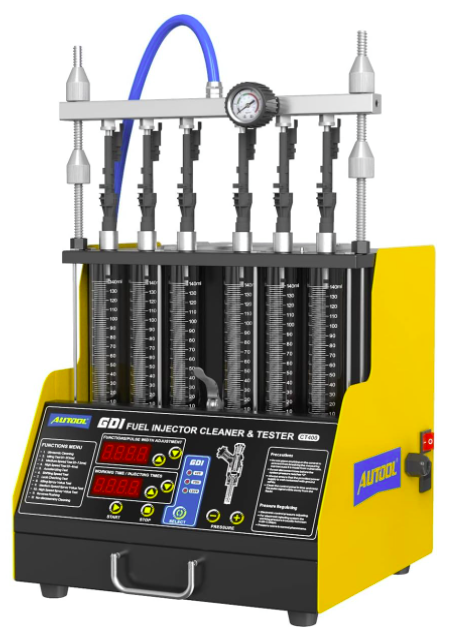 CT400 Benzininių ir LPG purkštukų tikrinimo ir plovimo stendas AUTOOL