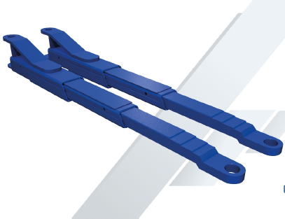 Trijų dalių kėlimo rankų komplektas 3-STAGE ARM (3SA) SET (2pcs) AMI (092208-00-00, AMI)