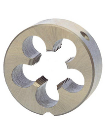 Threading die M5 x 0.8 mm, DIN EN 22568 HSS (237050TX, RUKO)