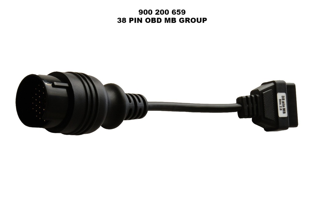 38 pin MB, OBD test cable, Autocom