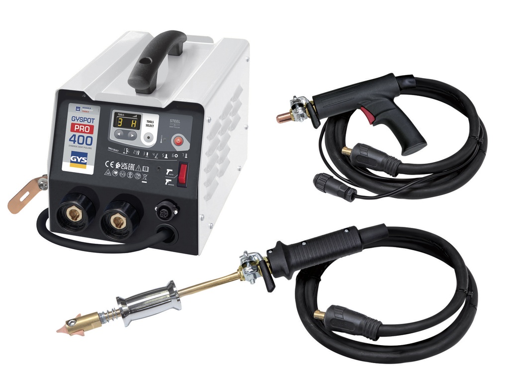 400 V steel dent puller (GYSPOT), 3800 A (052185, GYS)