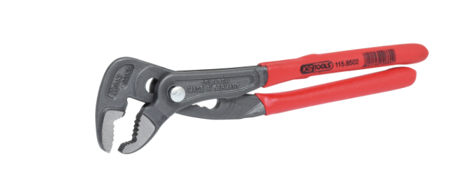 Water pump pliers "Cobra" with push button (115.8502, KS TOOLS)