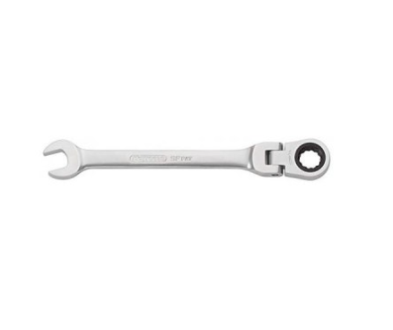 Ratcheting combination wrench with flexible head 11 mm (503.4711, KS TOOLS)