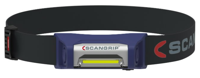 Žibintuvėlis ant galvos LED I-VIEW USB IP65 400lm, Scangrip