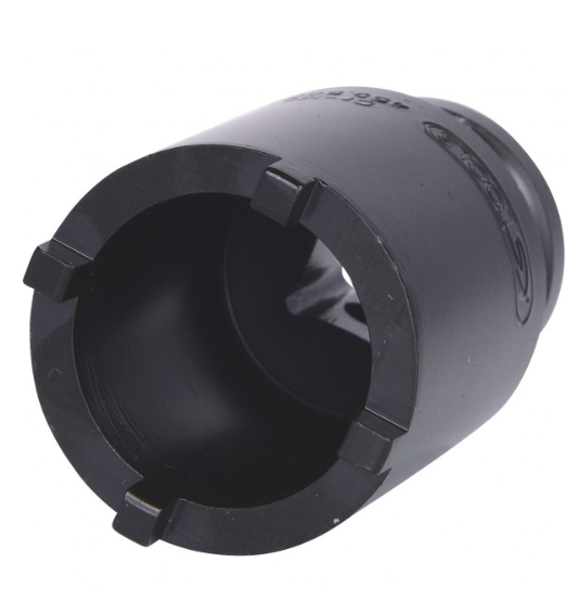 Impact socket for KM4 grooved lock nuts 1/2" (450.5004, KS TOOLS)