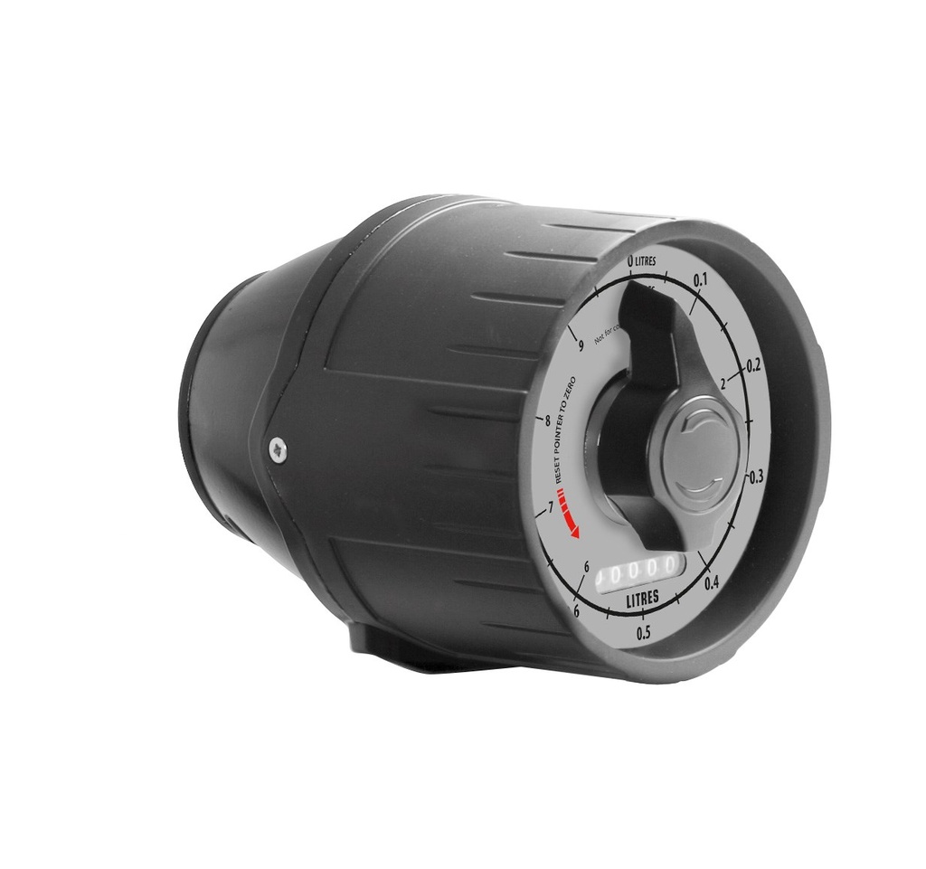 Mechanical inline meter for oil G1/2"(f) (1168805, EUROLUBE)