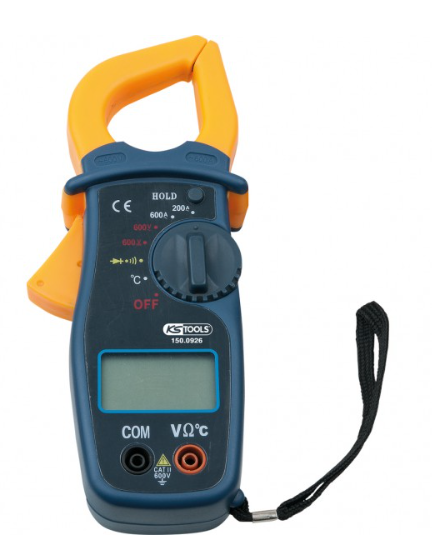 Skaitmeninis srovės matuoklis, 600V, KS Tools