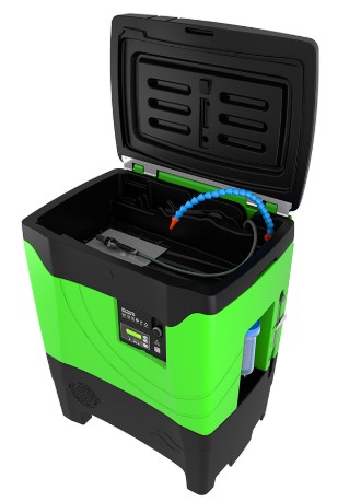 Ocean sunset detalių plovykla