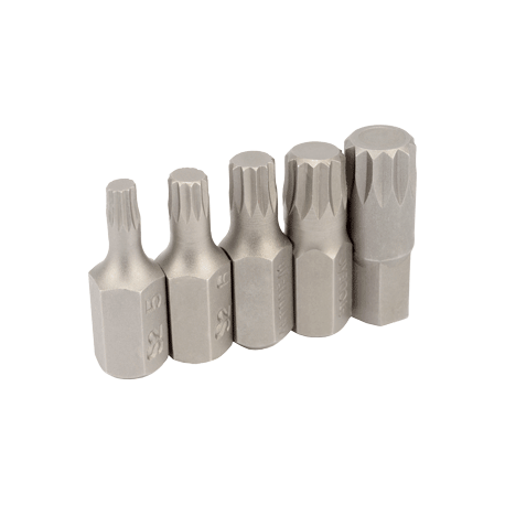 Bitų komplektas 10mm 30mm M12 5vnt