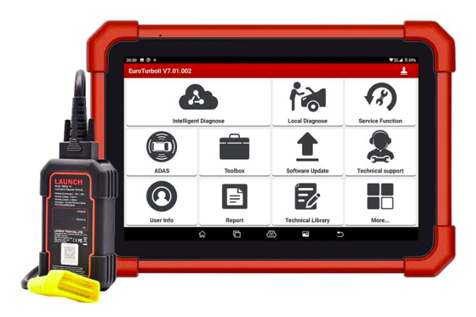 Diagnostika X-431 EURO TURBO II (H00AJO)