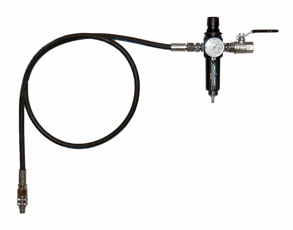 Air connection kit 1/4 in. x 1.5 m (1218756, EUROLUBE)