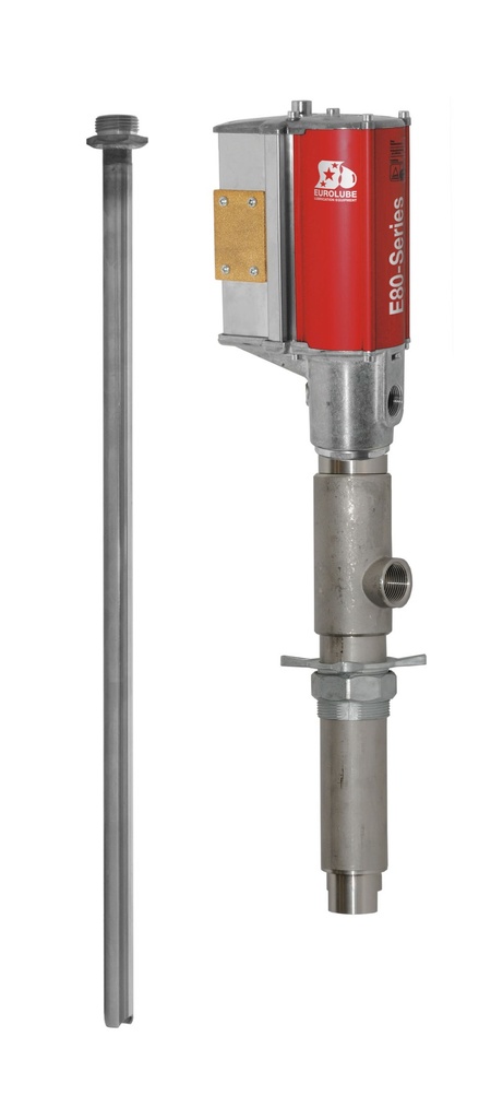 Stainless steel pump 4:1 with suction tube (12745, EUROLUBE)